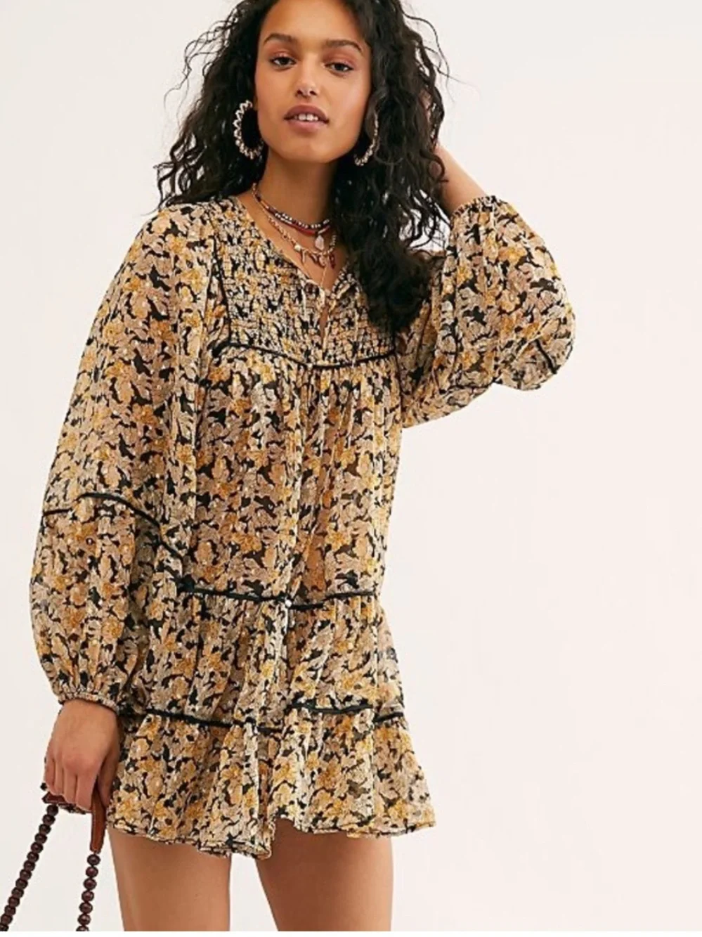 Free People Free Swinging Mini Dress